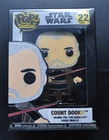Star Wars Funko Pop Pin #22 Count Dooku Enamel Pin Sealed BRAND NEW