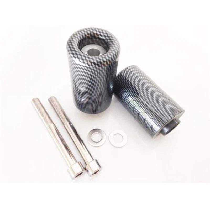 Protector deslizante contra caída de choque de cuadro de carbono apto para Suzuki GSXR1000 K7 2007-2008 Foto 3 de 3