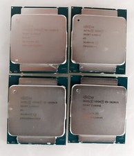 Lot of 4 Intel Xeon E5-2620 V3 SR207 2.40GHz Server Processor
