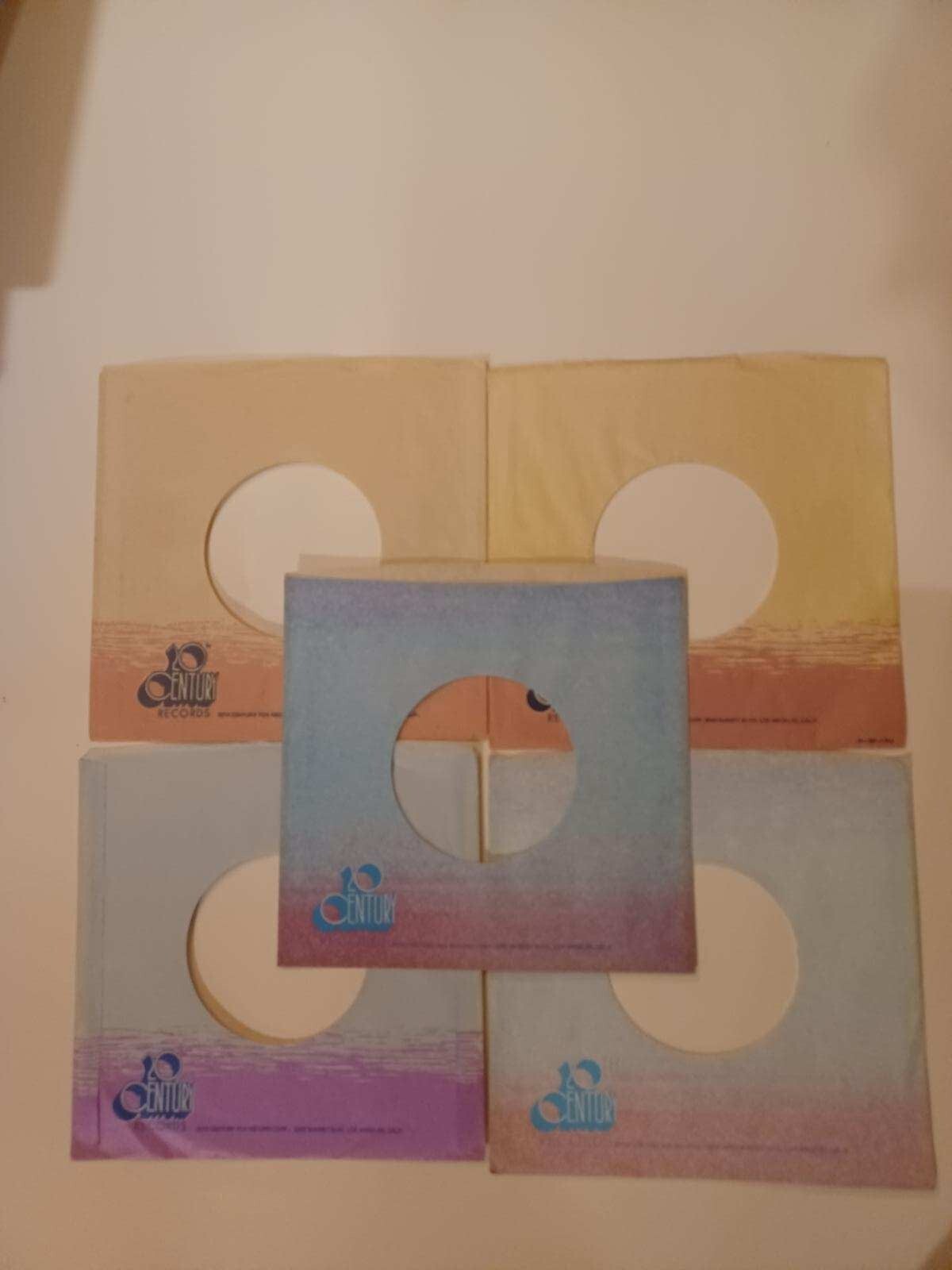 20TH CENTURY RECORDS (5) original company sleeves nice shape