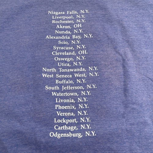 Camiseta de Colección The Scintas Firmada Drug Free America Promo Tour 1991 Puntada Única - Imagen 9 de 9