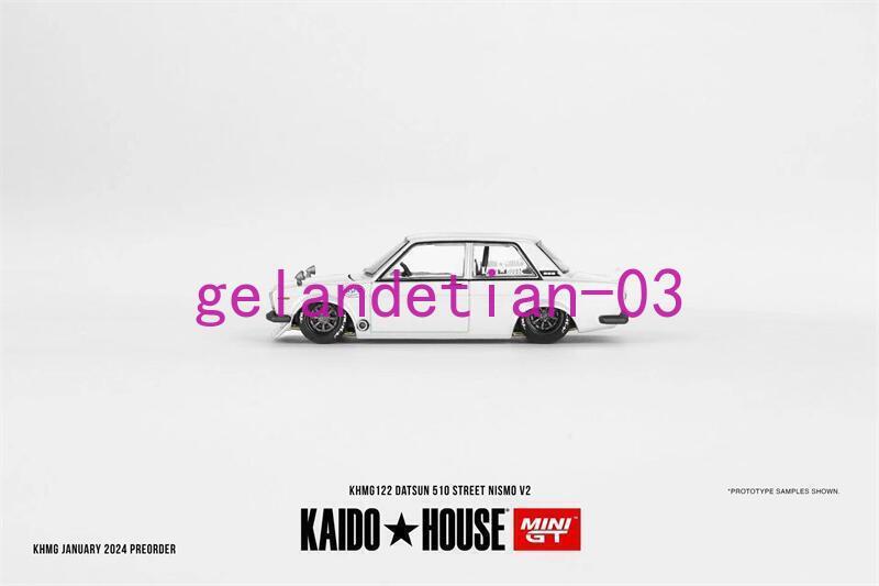 Kaido House x MINI GT 1:64 Datsun 510 Street Nismo V2 Model