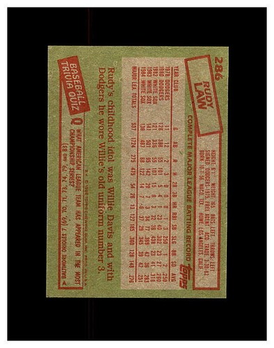 1985 TOPPS BASEBALL YOU PICK #200-399 SEE SCANS OF EVERY CARD SET BREAK NEW LIST - Picture 175 of 399