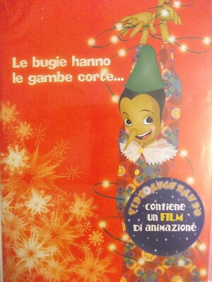 Biglietto auguri + DVD - Buon Natale Pinocchio | eBay