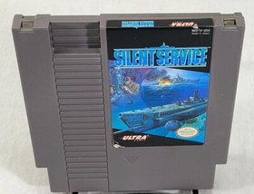 Silent Service Originale Nintendo Entertainment System NES solo cartuccia gioco
