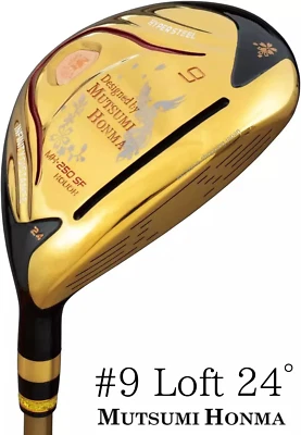 Mutsumi Honma Golf Club Fairway Wood 9W 24° MH250SF Phoenix FW Flex SR Shaft