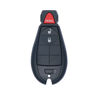 New Replacement Key Fob Shell/Case For Chrysler, Dodge, Jeep - 4 Button Remote