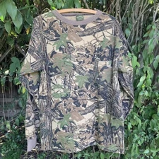 Vintage 90s Real Tree Camo Shirt Size L