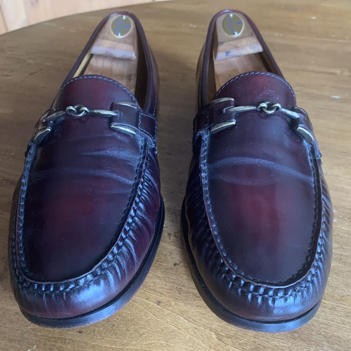 Cole Haan C06593 Men\'s size
9 Burgundy Leather Horsebit Slip-On Loafer
Shoes‎ Men main image 2