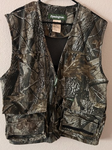 Vintage Remington Hunting Vest Camouflage Realtree Medium - Picture 2 of 9