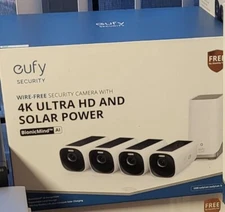🔥eufy Security S330 eufyCam 3  4K 4X Wireless outdoor Solar Camera  + HomeBase