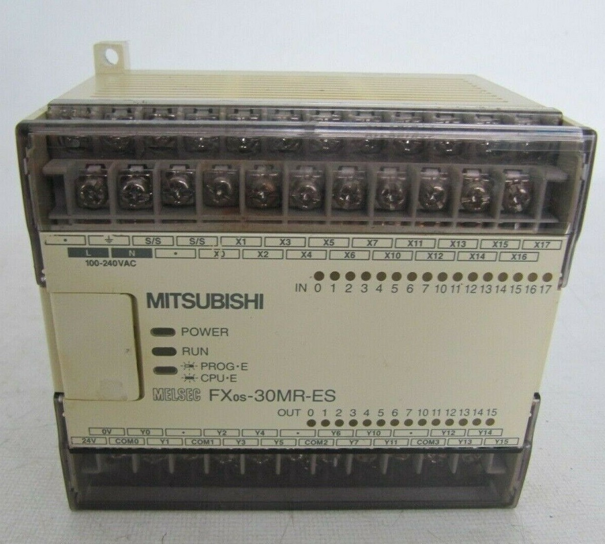 三菱 こわい シーケンサ fx3s-30mr/es ※美品・動作確認済み