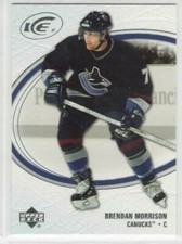 Brendan Morrison 05-06 Upper Deck Ice Base Common #97 Vancouver Canucks