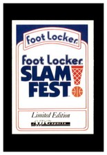 1991 FOOT LOCKER SLAM FEST LIMITED EDITION  HEADER