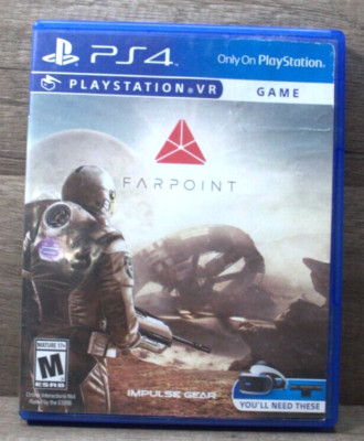 Farpoint PSVR Game - Sony PlayStation PS4 VR, 2019 Impulse Gear Video