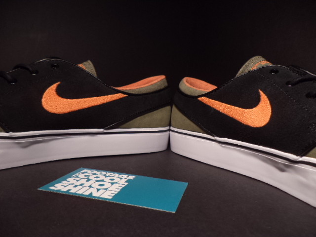 Nike Dunk ZOOM STEFAN JANOSKI SB UNDEFEATED UNDFTD OLIVE GREEN ORANGE BLACK 10 | eBay