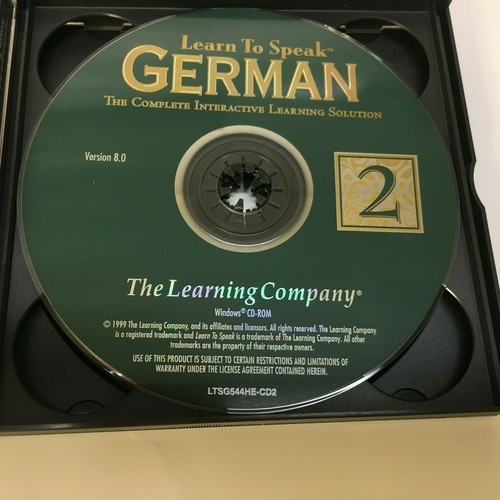 Learn to Speak German The Complete Interactive Learning Solution Version 8.0 '99 - Picture 6 of 8