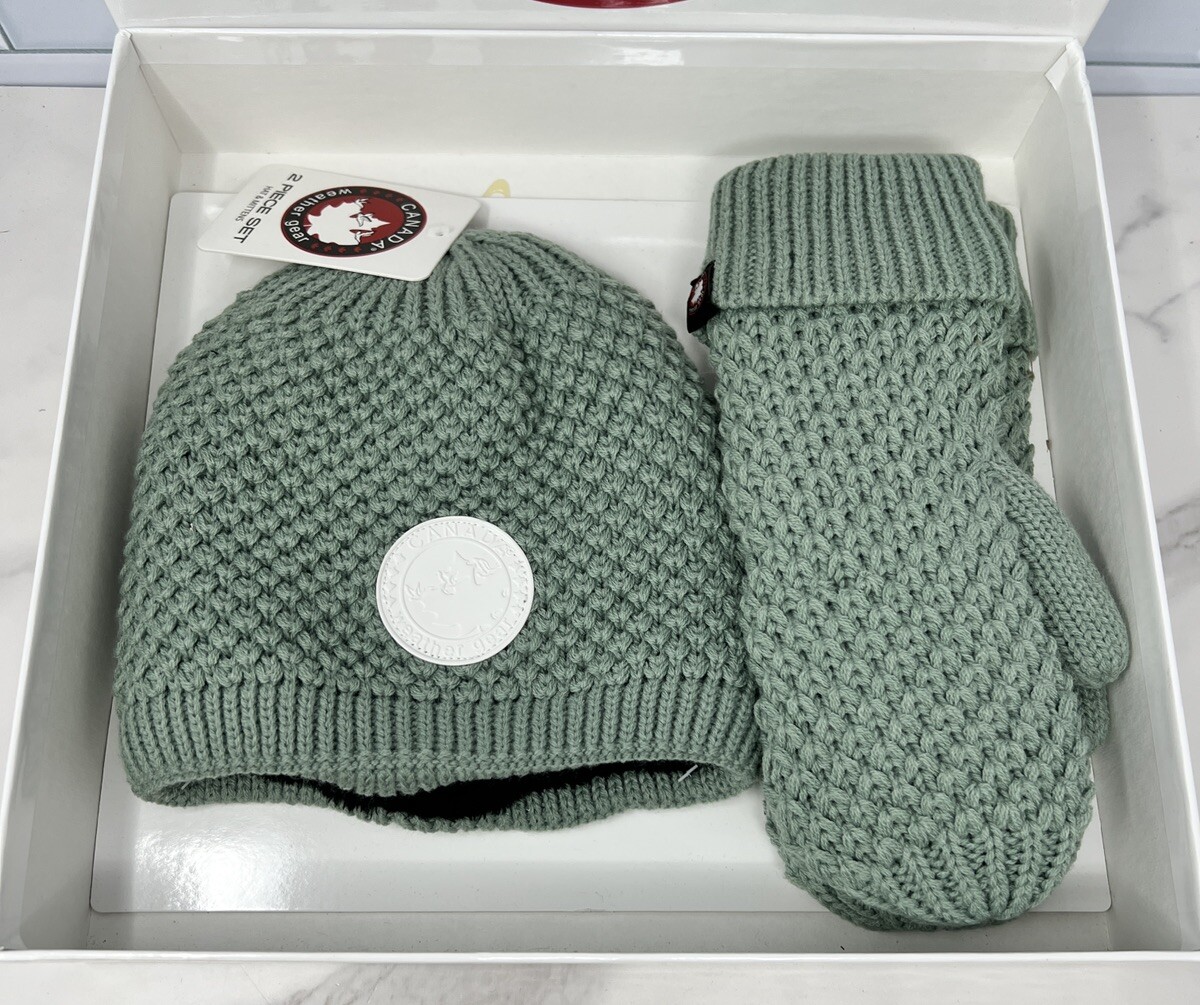 Canada Weather Gear Hat & Mittens 2 piece set Glove O/S Canada Weather Gear Men main image 4