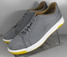 258517 SP50 DAXTON KNIT MEN'S SHOES SIZE 9 M GRAY LACE UP JOHNSTON & MURPHY