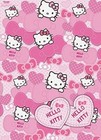 Hello Kitty Pink Party Stationery Package Card Paper Banner Invites & Loot Bags
