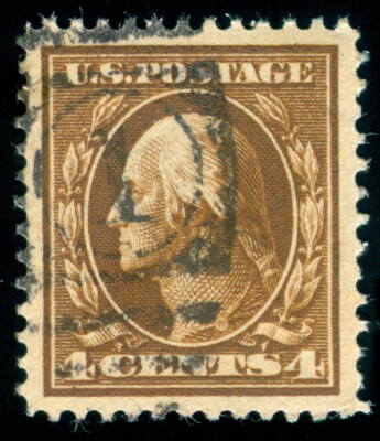 MOMEN: US STAMPS #377 USED XF-SUP LOT #71543* | eBay