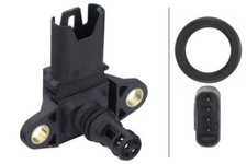 Image of Left and right HELLA 6PP 009 400-051 Sensor, intake manifold pressure for BMW