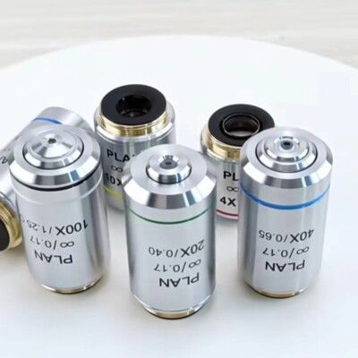 Brand 40X 10X 4X 100X Plan Achromatic Objective DI... – Vicedeal - Foto 8