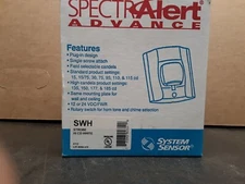 System Sensor SpectrAlert Advance SWH Fire Alarm Strobe Light .