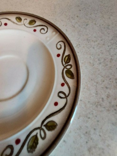 Metlox 4 Cups & Saucers 1958 To 1961 California Made Provincial Rose Pattern - Picture 7 of 10