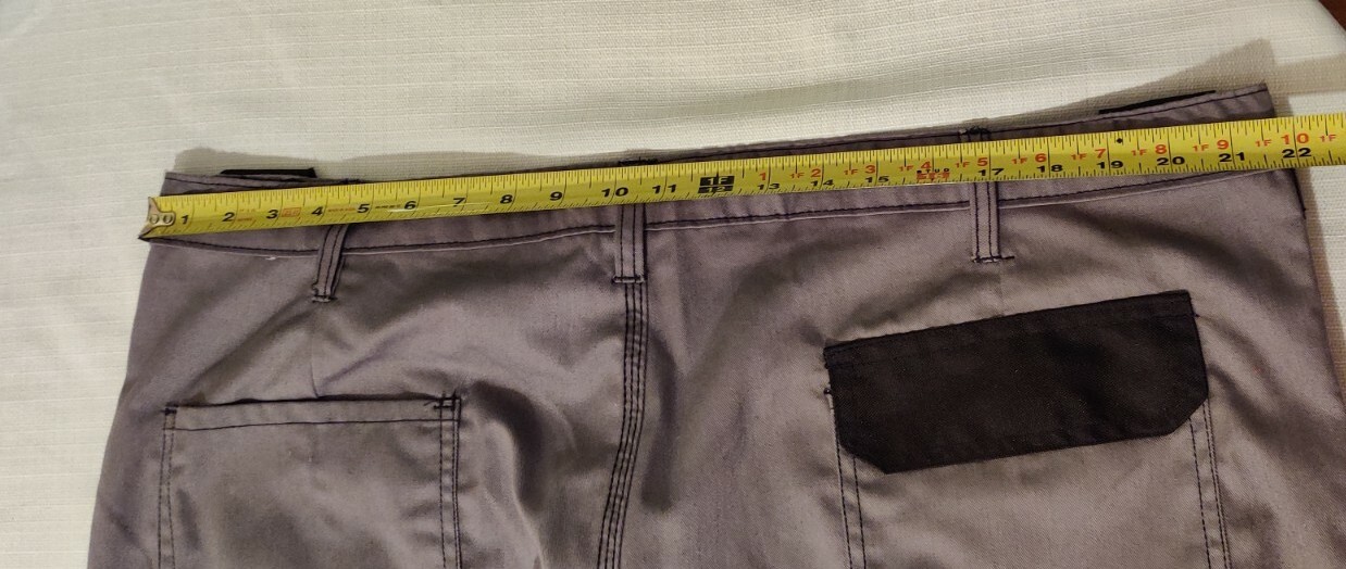 Mens Combat Cargo Work Pants polyester/cotten Reinforced Heavy Duty Trousers 42 image 3