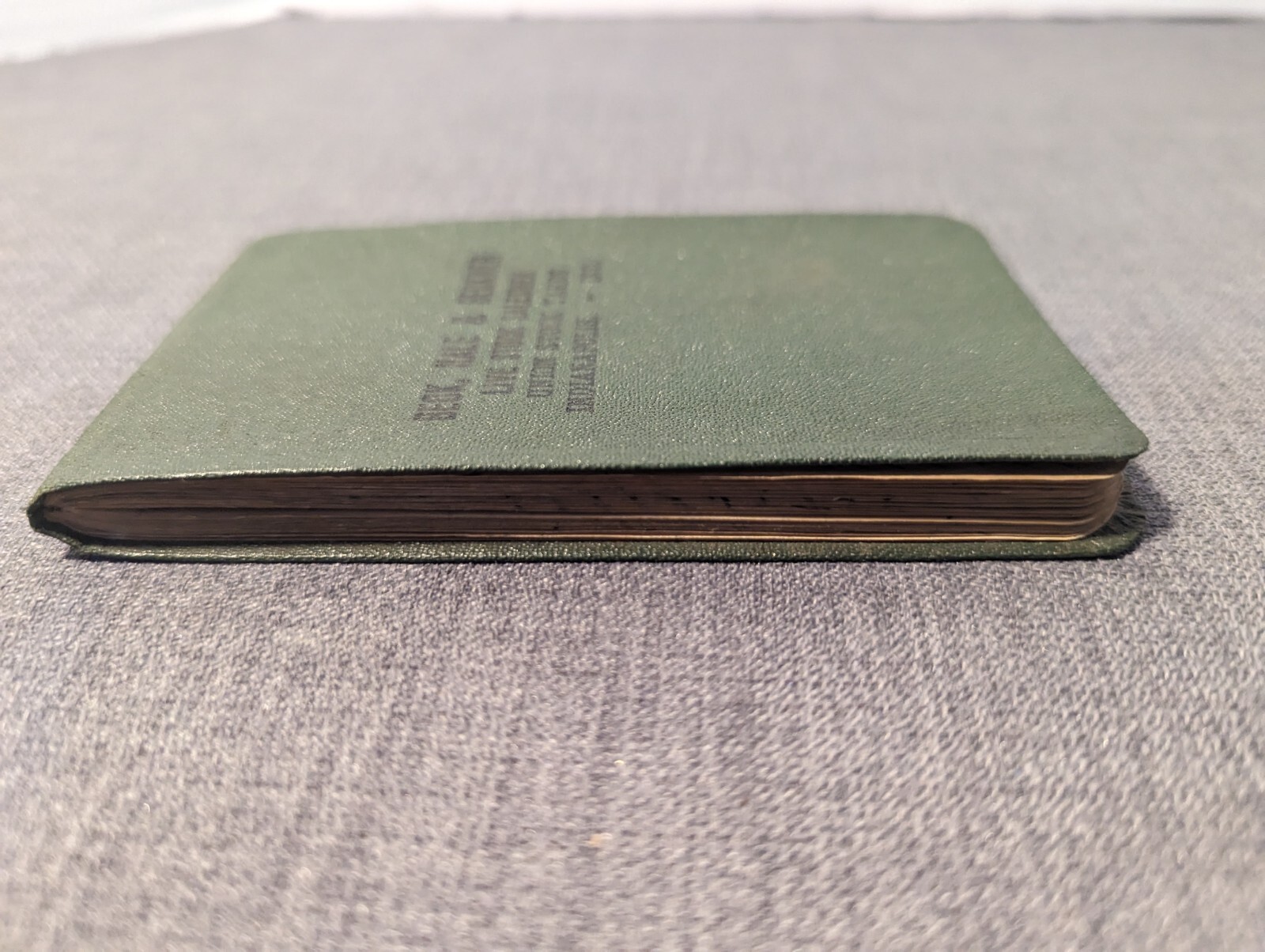 Beck Hale & Beckner Livestock Salesmen Pocket Note Pad & Transaction  Ledger.