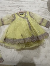 Pakistani Kids Girls eid and partywear designer dress 4 years size