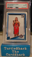 Kiki Iriafen 2025 Donruss WNBA Rated Rookie Washington Mystics PSA 6