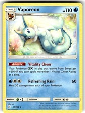 Vaporeon 42/236 Uncommon Cosmic Eclipse Pokemon Near Mint on eBay