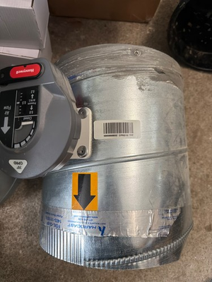 #ad Honeywell CPRD10 10quot; TrueZONE Constant Pressure Regulating Bypass Damper Round $80.00