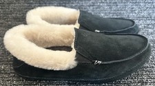 OluKai Ku'una Women  s Slippers Black Size 5 20428-4040 New