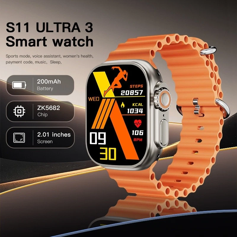 SmartWatch10 smartwatch Ultra Sport S9 Ultra watch Ultra3 - Image 2 of 4