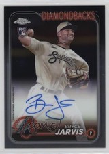 2024 Topps Chrome Rookie Auto Bryce Jarvis #RA-BJ Auto 05x6
