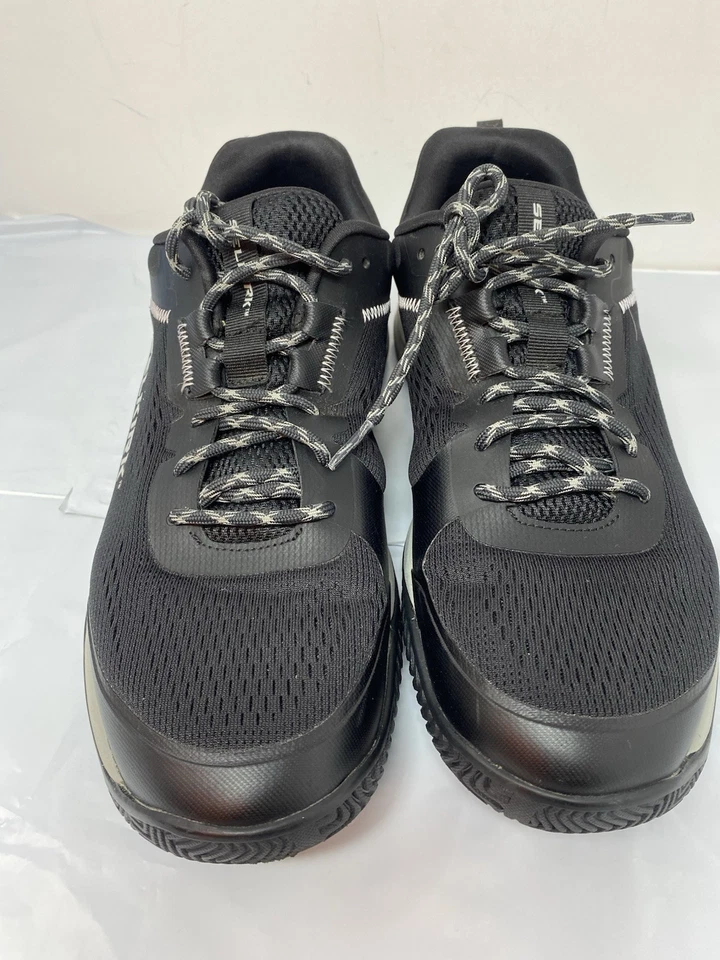 Selkirk Courtstrike Pickleball 鞋男式 11.5 码美国黑色/灰色运动鞋 — 第 3/4 张图片