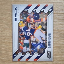 Panini 2022 Score Sack Attack DeMarcus Ware Denver Broncos NFL Card #SA-DW