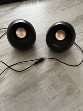 Creative Pebble 2.0 USB Powered Wired Desktop Speakers, Black