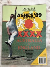 Ashes ‘89 Tour Guide, An Official Australian Cricket Board Publication 