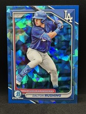 2024 Bowman Chrome Draft Sapphire Edition - Dalton Rushing #BDC-46 (RC)