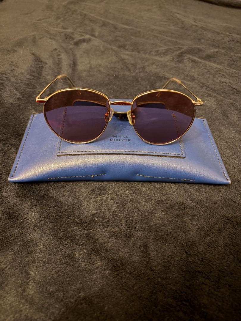 Gentle Monster Purple Sunglasses for Men Women UV Protection