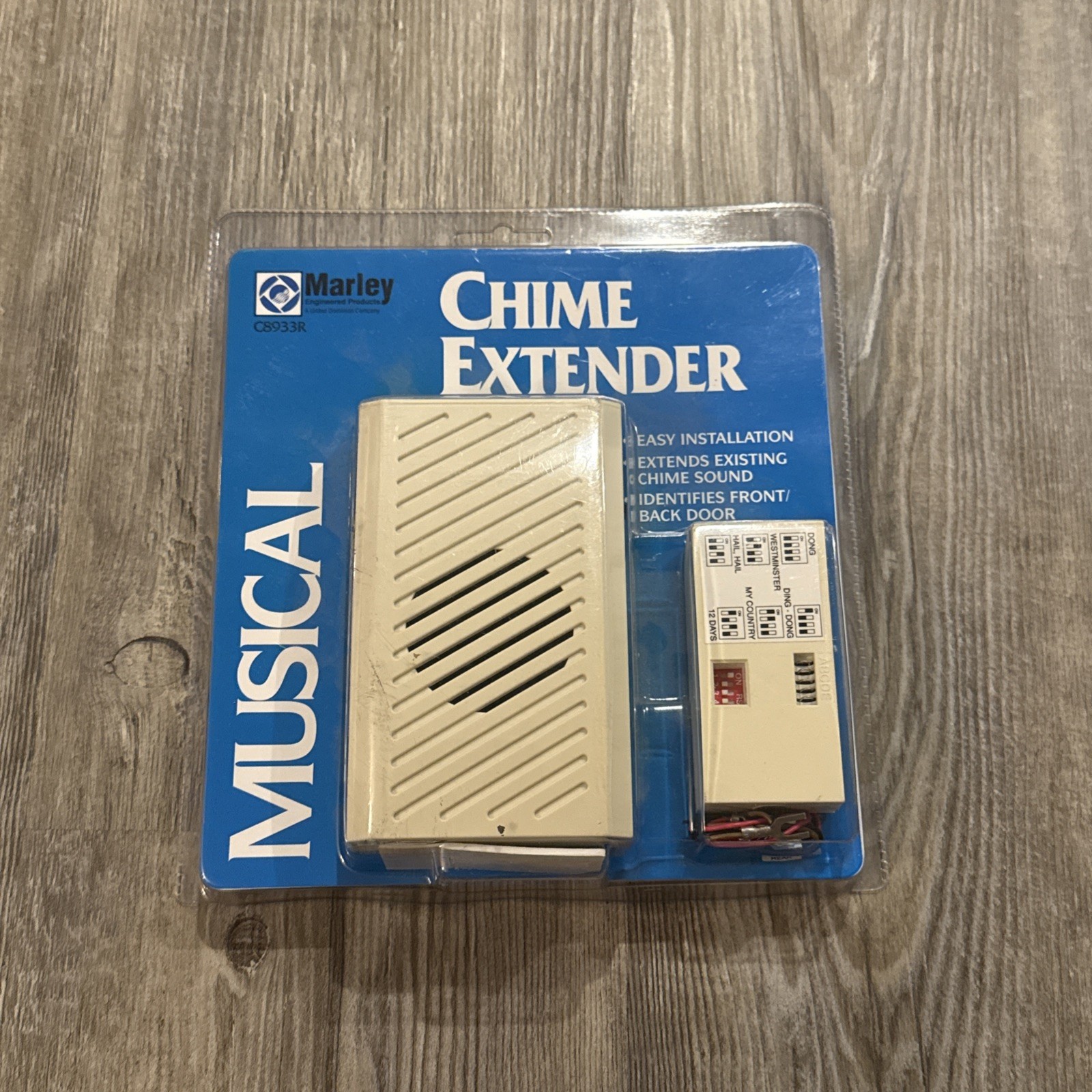 Musical Plug-In Extend-A-Chime Door Bell Extender Style Marl