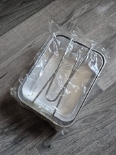 New Mess Camping Tins X 2 Metal Coking Army Style Dish