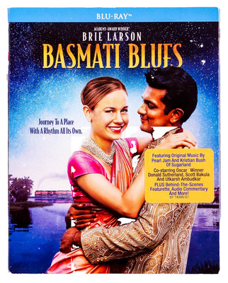 Basmati Blues (Blu-ray/2017)Brie Larsen Utkarsh Ambudkar Scott Bakula New Sealed