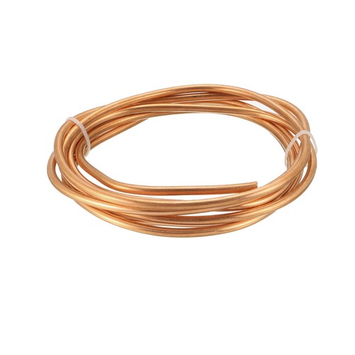 4mm OD 3mm ID 6.5 Ft Length Refrigeration Tubing Copper Tubing Coil