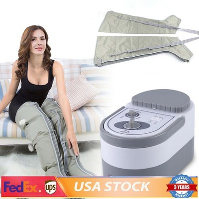 for Lymphedema Recover Pneumatic Compression Leg Massager Machine Pump Boots
