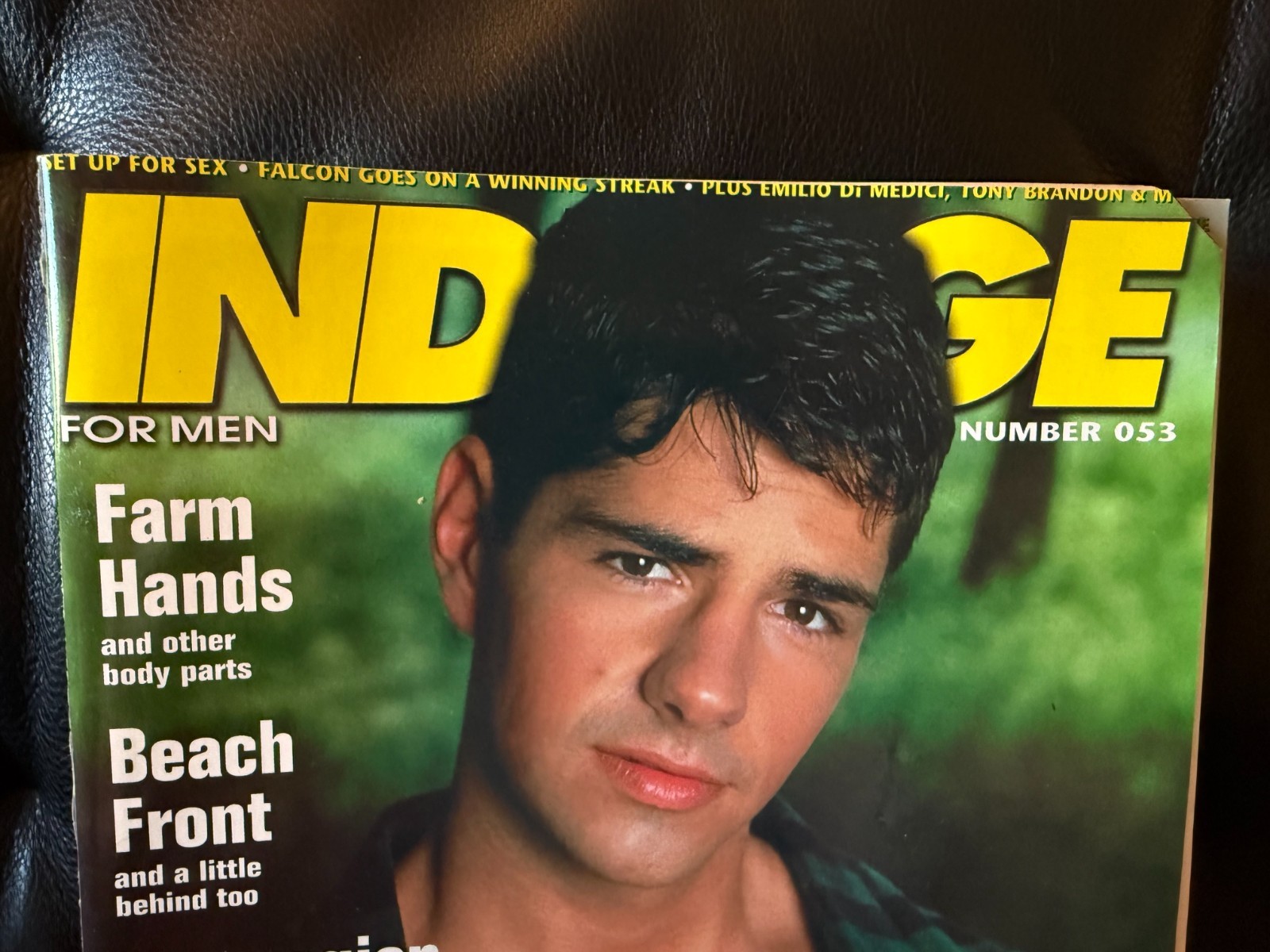 Indulge Magazine #53 (8/00) vintage gay interest male pinups